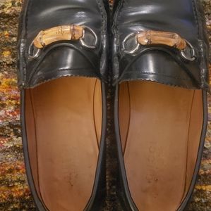 Gucci leather loafers